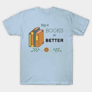 Boys in Books and Better T-Shirt